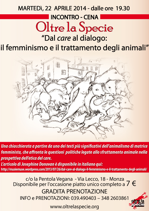 Dal care al dialogo: il femminismo e il trattamento degli animali