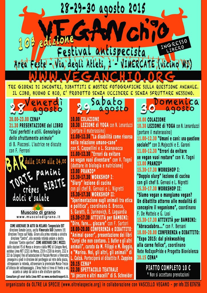 veganch'io locandina programma 2015