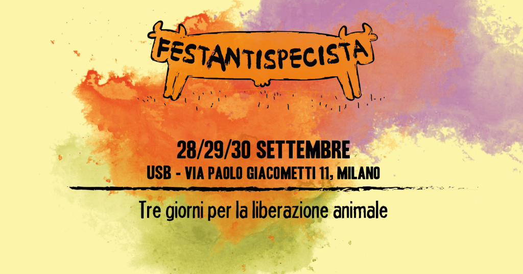 festa antispecista 2018 c/o USB